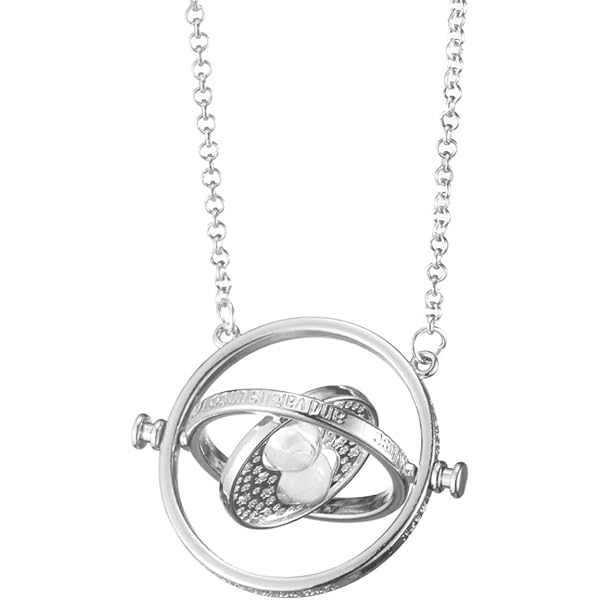 Potter Time Turner Necklace Harry Potter Silver Necklace Harry