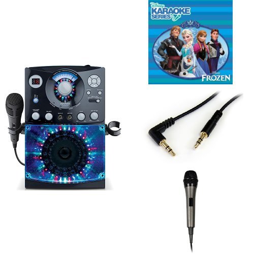 The Singing Machine SML385W Disco Light Karaoke System