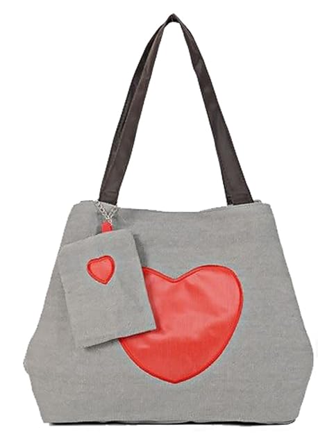 Amazon モローズ Morrow S シンプル ハート トートバッグ トート