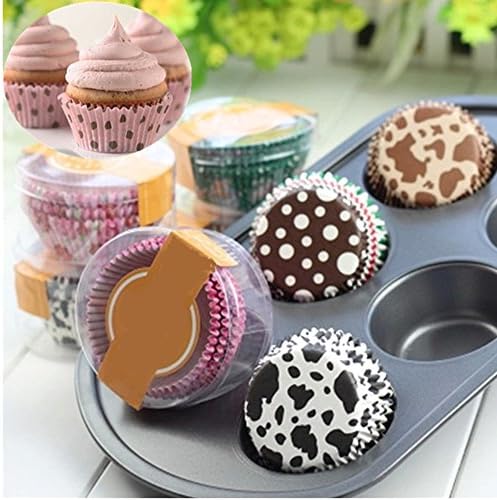 Mini Paper Liners Muffin Cupcake Cup Set of 100