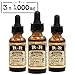 3 Pack of 1000mg Hemp Oil :: Hemp Oil For Pain Relief :: Hemp Oil for Sleep, Stress Relief, Mood Support, Deeper Sleep, Skin Care :: (3000mg, 3 x 1000mg Bottles, 90-Day Supply) :: R+R Medicinals