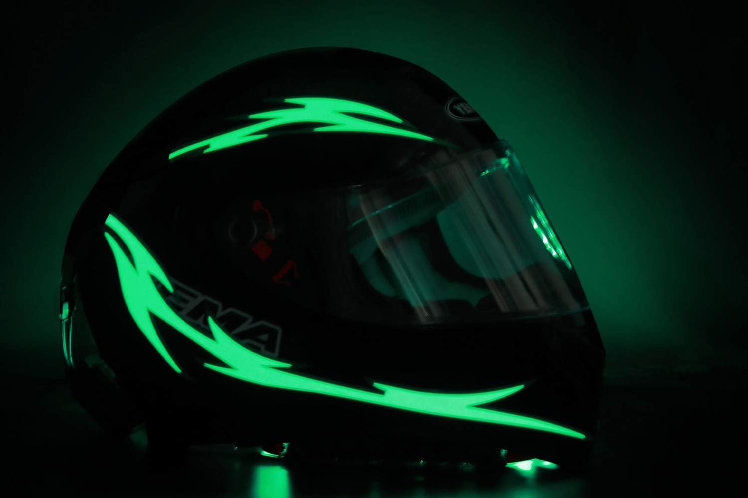 4 in 1 Motorcycle Helmet Light,Rechargeable Waterproof Helmet Cycling