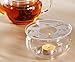DecentGadget High Heat Resistant Borosilicate Glass Teapot Warmer (teapot warmer)