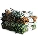 DELELE Round Work Boot Laces: 47 inch Light Brown Black Heavy Duty Hiking Shoe Laces for Boots 2 Pair