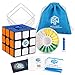 Coogam GAN 356 X Speed Cube 3x3 Stickerless Gans 356X Magnetic Puzzle Cube Gan356 X 3x3x3 M (Numerical IPG Version)