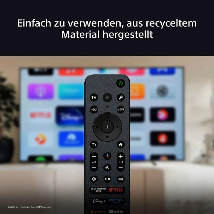 BRAVIA 3 - Direct LED 75 Zoll Fernseher (K75S32), X-Balanced Speaker, Dolby Vision/Atmos, IMAX Enhanced, Google TV (2025), Google Cast, Apple AirPlay 2, Eco Dashboard 2, Game Menu 2, Smart TV