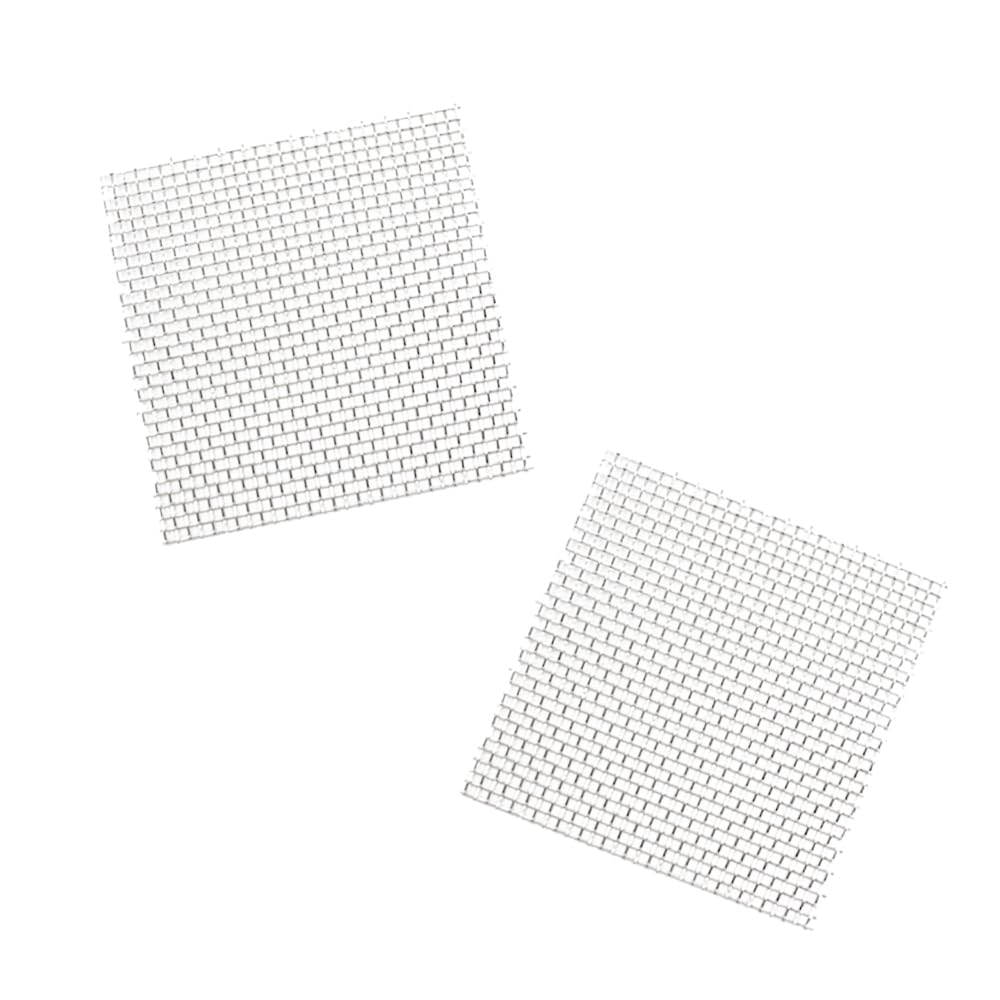 Alnicov Aquarium Moss Net, 10pcs Stainless Steel Moss Mat Base, 7x7cm, Suitable for Aquarium Fish Tank