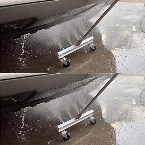 DZT1968   Pressure Washer Automobile Chassis Cleaning and Road Cleaning Nozzle Water Broom Power Washer with 4 Nozzles Cleaning Water Broom (B)