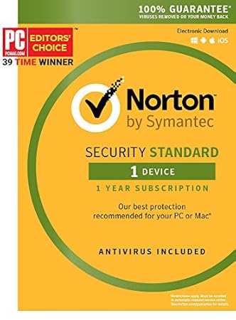Norton Security Standard - 1 Device [Key Card]