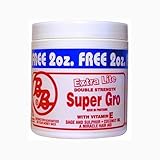 Bronner Bros. Extra Lite Double Strength Super Gro, w/ Vitamin E, 6 Oz by Bronner Brothers