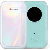 Phomemo D30 Label Maker Case - Holographic Silicone Cover, Shockproof & Anti-Scratch, Soft Grip, Protective & Decorative Shell for D30 Mini Bluetooth Label Printer (Case Only)