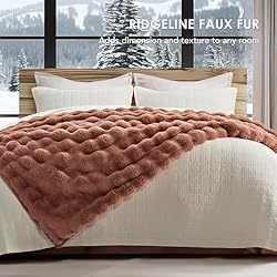 EverGrace Ultra Soft Luxury Fluffy Faux Rabbit Fur