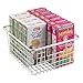 iDesign Forma Metal Wire Pantry Storage Organizer Basket with Handles, Container Bin for Food, Drinks, Produce Organization, 1.25