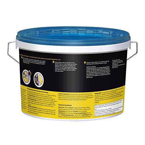 Pattex Teppich und PVC Kleber Universal, starker Kleber für PVC-Beläge & Teppiche, Teppichkleber für Fußbodenheizung… – Bild 3