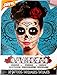 Red Roses Day of the Dead Sugar Skull Temporary Face Tattoo Kit - Pack of 2 Kits - SALE!