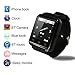 [Prime] U8 Bluetooth V4.0 Bluetooth Wrist Smart Watch WristWatch UWatch for IOS Android iPhone 4/4S/5/5C/5S Samsung S2/S3/S4/Note 2/Note 3 HTC Sony Blackberry,Black