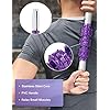 Glymnis-4-in-1-Foam-Rollers-for-Deep-Tissue-Muscle-Relax-Massage-with-1-Massage-Stick-and-2-Massage-Balls-Lightweight-Trigger-Point-Massage-Fitness-Physio-Gym-Purple Glymnis 4 in 1 Foam Rollers for Deep Tissue Muscle Relax Massage with 1 Massage Stick and 2 Massage Balls Lightweight Trigger Point Massage Fitness Physio Gym (Purple)