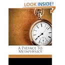 A Preface To Metaphysics