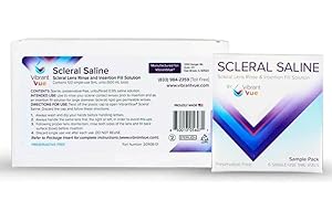 Visualeyewear VibrantVue - Scleral Saline - Scleral Lens Rinse and Insertion Solution