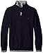 Nautica Little Boys' Zip Neck Sweater with Tipping