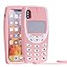 Mulafnxal 3D Nokiya Classic Silicone Case for iPhone X/iPhone Xs 5.8