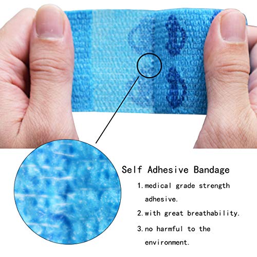 Stmandy Vet Wrap Bulk, Bandage Wrap Vet Tape 2 Inch,Waterproof Self