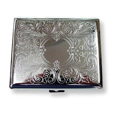 Etched Cigarette Case (For King Sized & 100'S (849344013426)