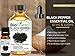 BioFinest Black Pepper Oil - 100% Pure Black Pepper Essential Oil - Boost Blood Circulation, Focus & Stamina - Premium Quality - Therapeutic Grade - Best For Aromatherapy - FREE E-Book (10ml)