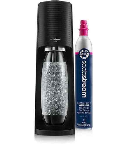 sodastream TERRA★ブラック★ SodaStream Terra Sparkling Water Maker + Quick Connect