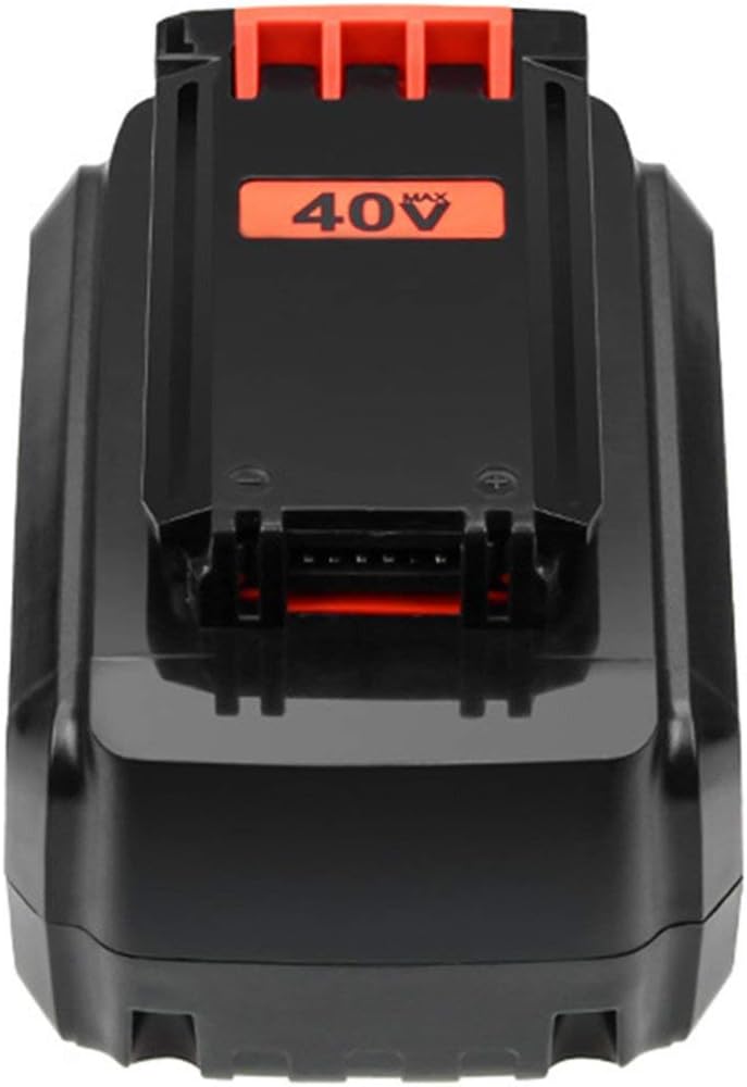 Replace for Black&Decker 40V Power Tool Battery LBXR36 LBX2040 Lithium Battery 3.0A - Black