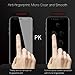 Nobelbird Screen Protector Replacement for iPhone 8 7 Plus Tempered Glass 9H Hardness 2.5D Anti-Glare, Anti-fingerprint,Anti-scratch,Bubble Free 0.33mm [5.5