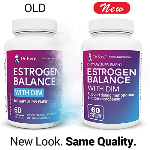 Dr. Berg’s Estrogen Balance with DIM Diindolylmethane Natural