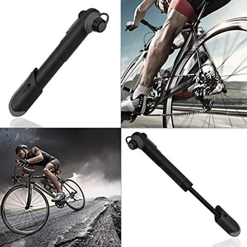 Kuke Mini Hand Air Pump for Bicycles, 140 PSI, Lightweight and Flexible, with Presta and Schrader Valves, Assembly Kit Included - Thumbnail 5