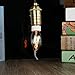 SCOMX E12 Edison Vintage Equivalent Energy Incandescent Chandelier 40W 110-130V, 280 Lumen Bent Flame Tip Bulb with Candelabra Base Home Light Fixtures Decorative, Dimmable 8-Pack
