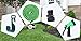 Expandable Garden Hose By Gardeniar 50ft Green , Strong , No Kink and Super Flexible -The Best Expanding Garden Hose for all your Watering Needs - Comes with a Free 8 Setting Spray Nozzle , Additional Shut-off Valve and Free Hose Hanger