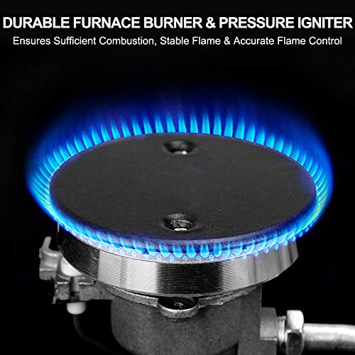 Camplux Pro Builtin 2 Burner Propane RV Gas Cooktop, Stainless Steel