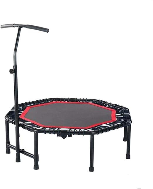 QZ Niños Trampolín Mini Trampolín Manillar Ajustable Jumping ...
