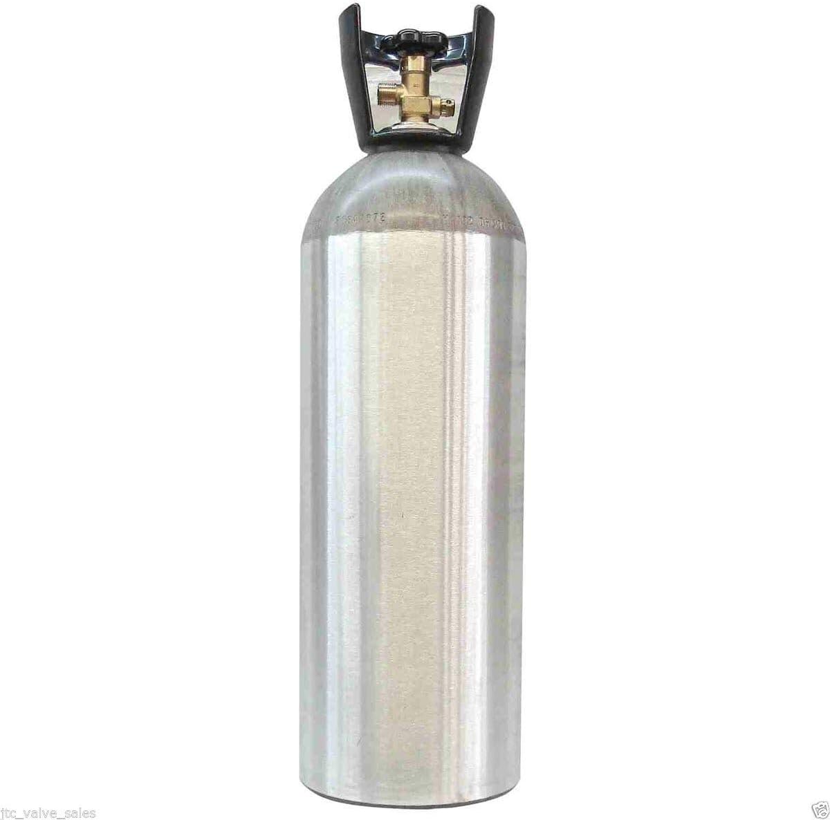 20 LB CO2 Aluminum Cylinder Tank Empty New with CGA 320