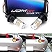 iJDMTOY 28-SMD Red/White LED Backup Reverse Light/Rear Fog Lamp Conversion Compatible With 2016-up Mazda MX-5 ND