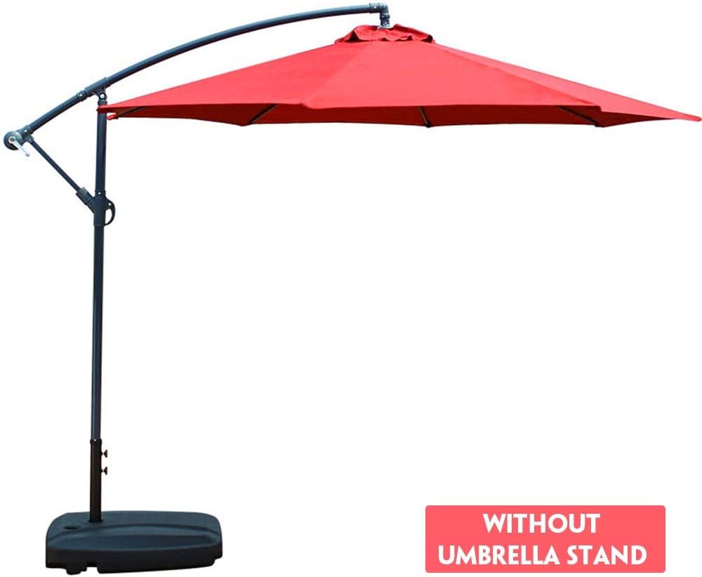 Amazon Com Bigfamily Courtyard Umbrella Cloth Without Bracket Umbrella Canopy Cover Deluxe Patio Umbrella Outdoor Market Parasol Waterproof Anti Fading Khaki Home Kitchen