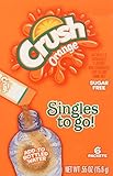 Orange Crush Sugar Free Singles to Go ! Box of 6 Packets