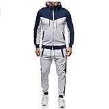 Marine Royal Track Suits for Men Set Full Zip