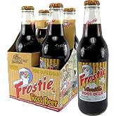 Frostie Soda 12 ounce Glass Bottles (Vanilla Root Beer, 12)