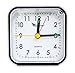 Travel Alarm Clock - No Bells, No Whistles, Battery Operated, Alarm, Snooze, Light, Black