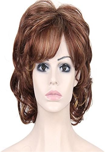 Colorwigy Wigs 8inch Female Fashion Heat Resistant Synthetic For African American Wig
