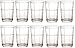 Circleware HUGE Set of 10 Drinking Glasses Set, 7 Ounce, Limited 