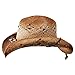 Sonoma (Medium) - Deadwood Trading | Natural Raffia Straw Cowboy Hats for Men & Women | Hit The Beach in Cowboy Style