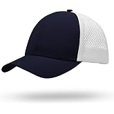 LiuSuper Mens Quick-Dry Baseball Cap - Breathable Mesh Golf Hat with Adjustable Snapback, Moisture-Wicking Sports Cap