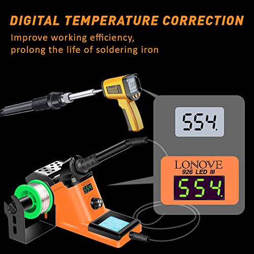 LONOVE Soldering Iron Station Kit 60W Solder Station 194℉896