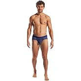 Cocksox Men's Mesh Contour Pouch Sports Brief - CX76N (Nocturne, Medium)